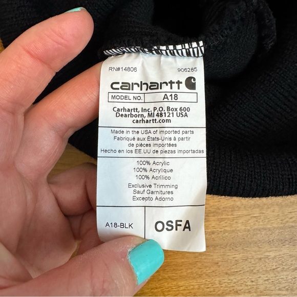 Carhartt Bundle 4 cap/ hat toddler and adult - Gray, Black, Tan - Picture 10 of 11